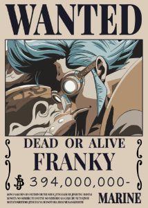 Franky One Piece Wanted