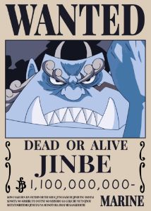 Jinbe One Piece Wanted