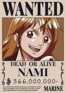 Nami One Piece Wanted