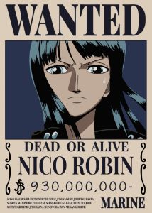 Nico Robin One Piece Wanted