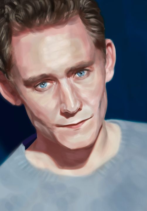 Tom Hiddleston - Draken D. - Digital Art, People & Figures, Portraits, Male  - ArtPal