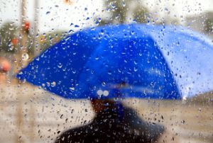 Blue Umbrella - Valentino Visentini Photography