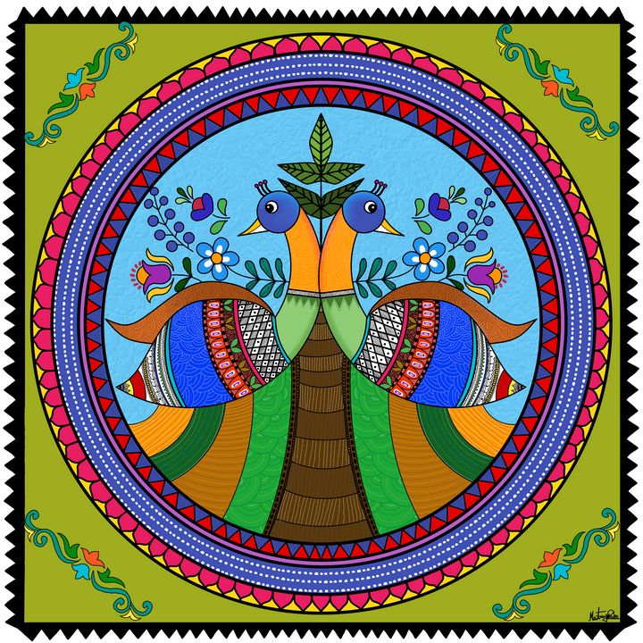 Mandala art - Angel's Arts - Paintings & Prints, Ethnic, Cultural, &  Tribal, Asian & Indian, Indian - ArtPal