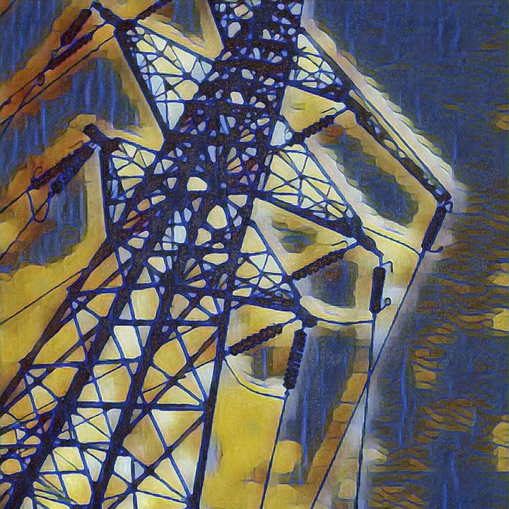 High tension pole 1a - And Art