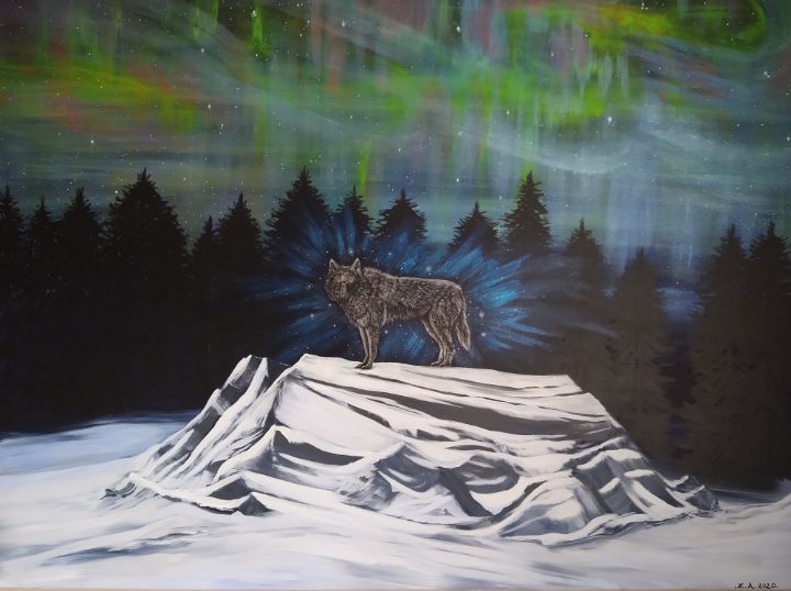 Wolf Spirit. - Zoe Adams Artwork