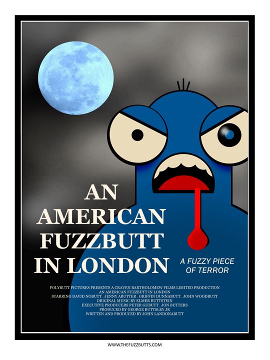 An American Fuzzbutt in London - The Fuzzbutts