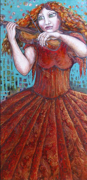 The violin - Cheryle Bannon