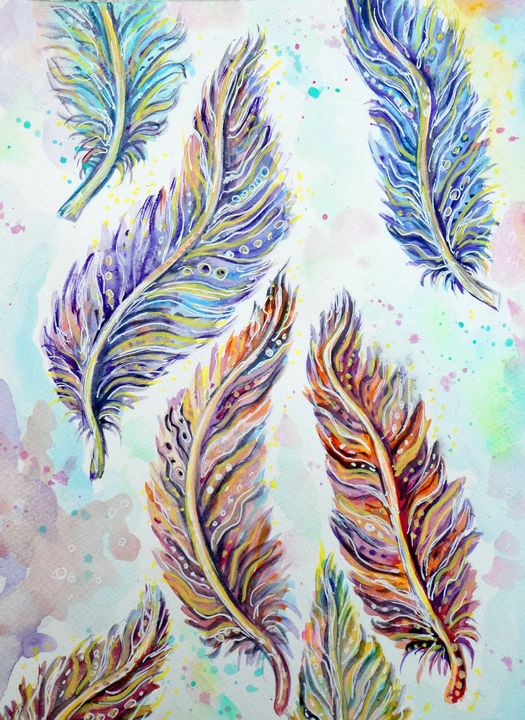 As light as a feather - Cheryle Bannon