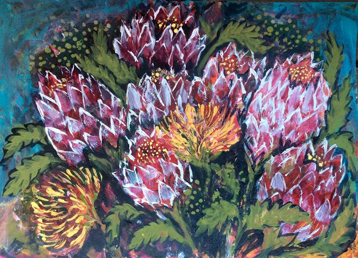 Bush flowers - Cheryle Bannon