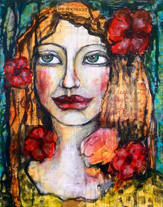 She was the canvas - Cheryle Bannon