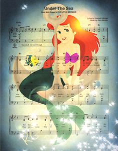 Little Mermaid Ariel Under the Sea