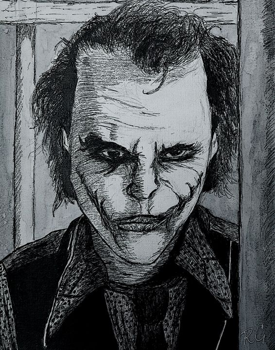 Joker Inspired Jason Voorhees Custom Hand Painted Mask HIGH QUALITY ART