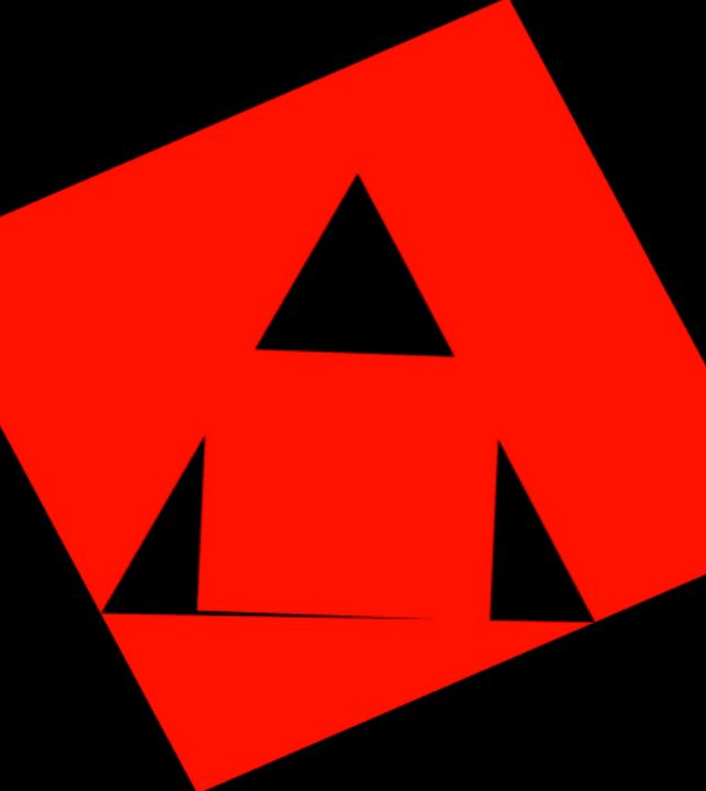 Positive Red Negative Black Indigo G Designs Digital Art & AI, Abstract, Geometric ArtPal