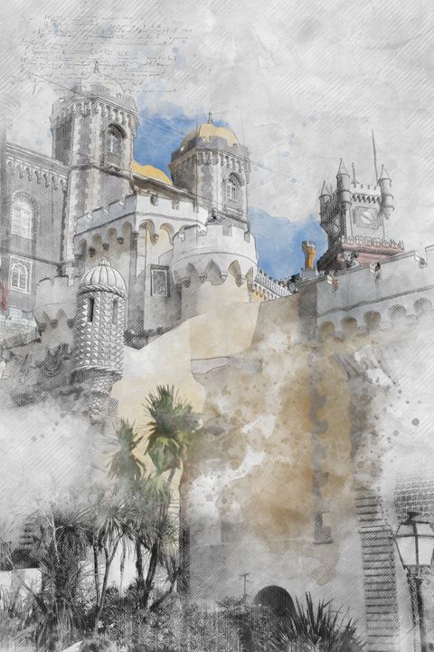 Strange castle in Portugal - Les carnets de l'architecte