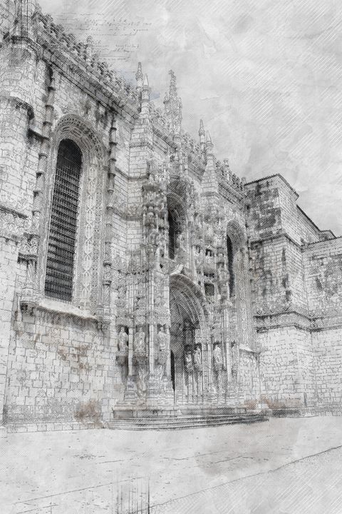 Lisbon Old Church - Les carnets de l'architecte