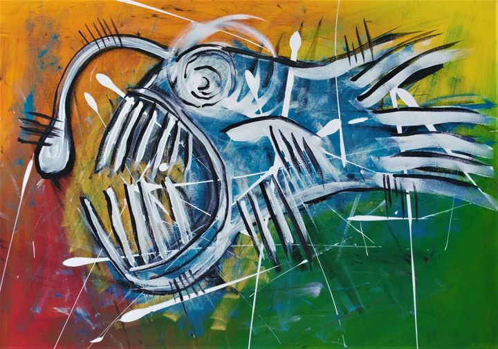 Angler Fish - Simon Houlton - Paintings & Prints, Animals, Birds ...