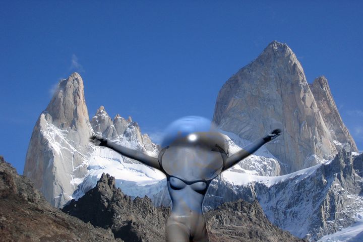 mountain nude art Mountain nude art