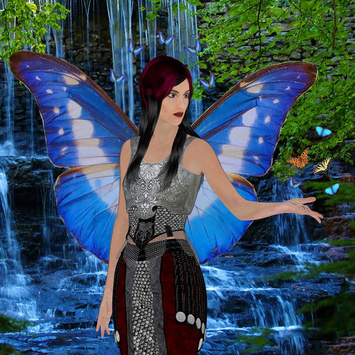 Waterfall fairy - ICARUSISMART