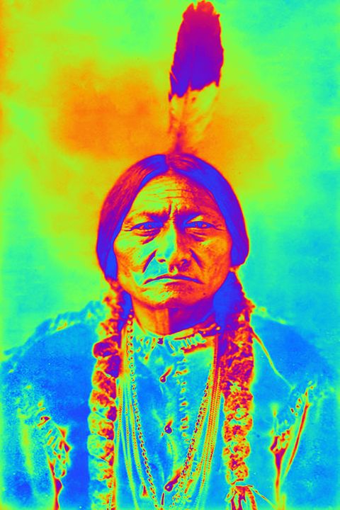Native American Sitting Bull - ICARUSISMART