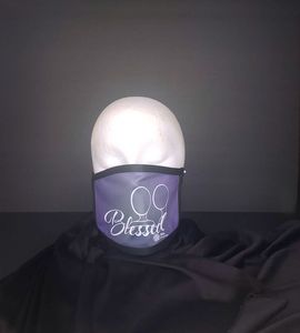 Jima's Face Mask Co: Blessed (lilac)
