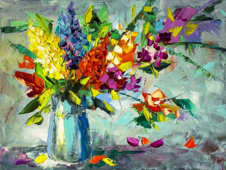 Summer in the vase - Tetiana Kushnirova