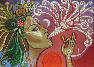 Nature Goddess - Celeste - Paintings & Prints, Fantasy & Mythology