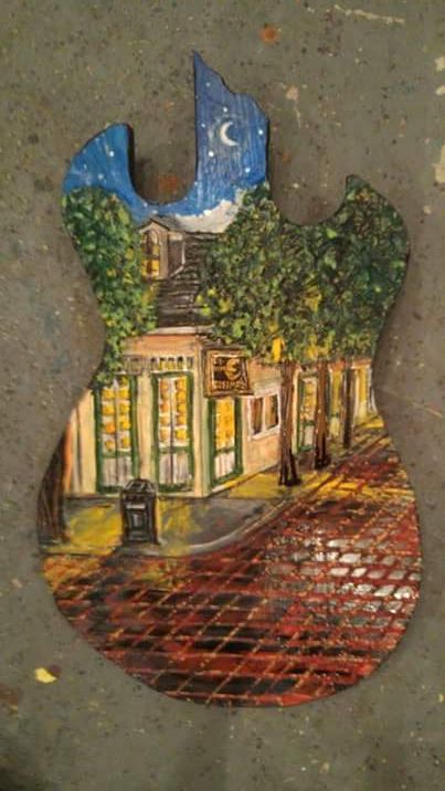Cosimo's New Orleans LA hand-painted - Heartwood Designs