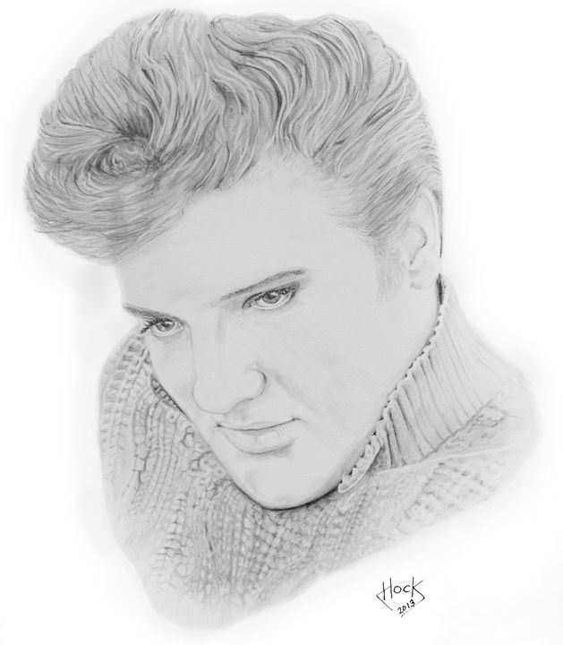 A Young Elvis - Paul Hock