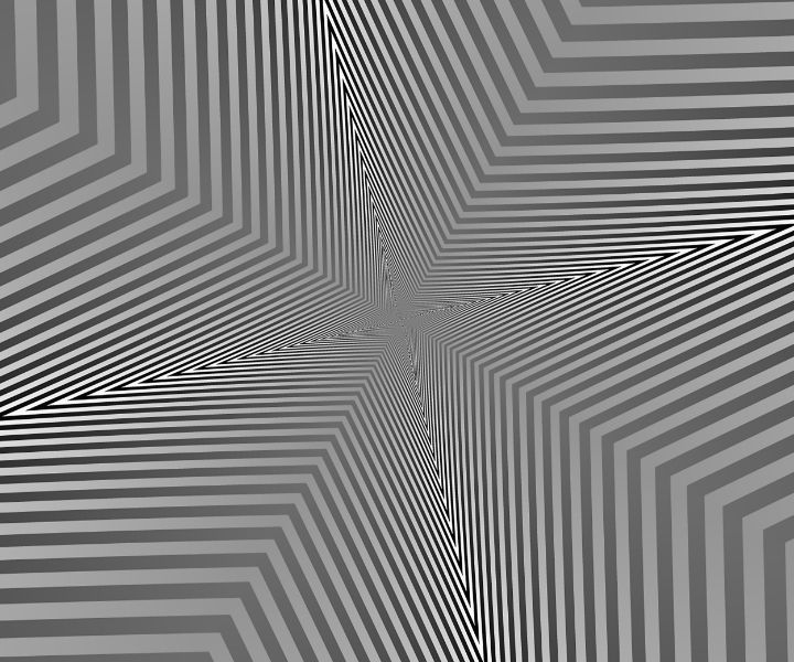 Triangle Optical illusion Art - Rizu Designs - Digital Art & AI ...