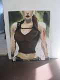 Painting of the Tomb raider game