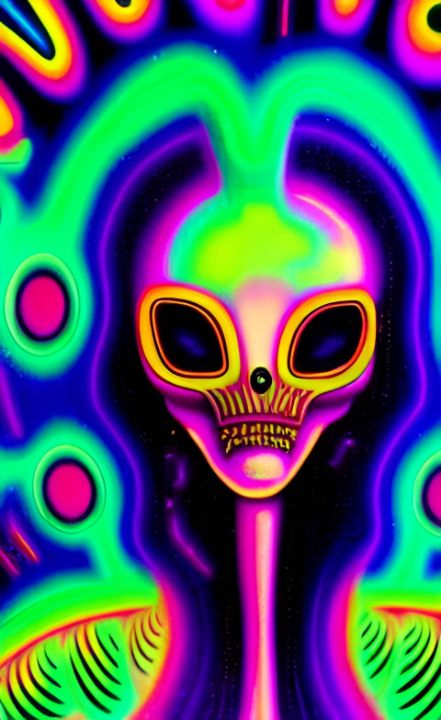 Avatar #1 - Avatar - Digital Art & AI, Abstract, Irregular Forms - ArtPal