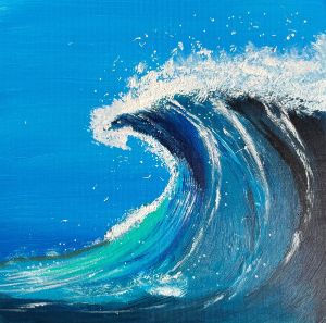 Escape to Majestic Ocean w/ VIVA™ Painting By Numbers - Ocean Wave