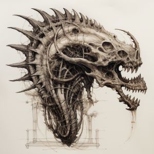 Fantasy Dragon Concept Art