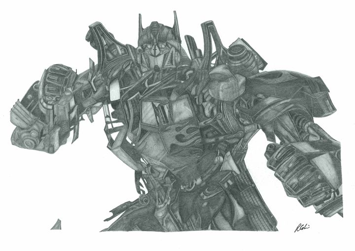My Artwork - Optimus Prime - Wattpad