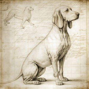 Sketched Dog 6 ByCL
