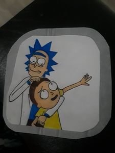 Rick and Morty(Sticker) - Jeffrey Richard Bundy