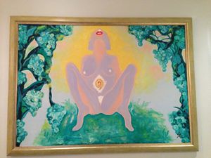 Orgasm Mystical Canvas Oil Painting