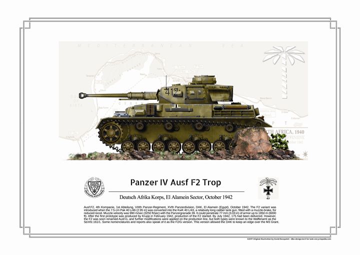 Panzer IV Ausf F2 Trop - dbo design