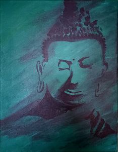 Contemplating Buddha