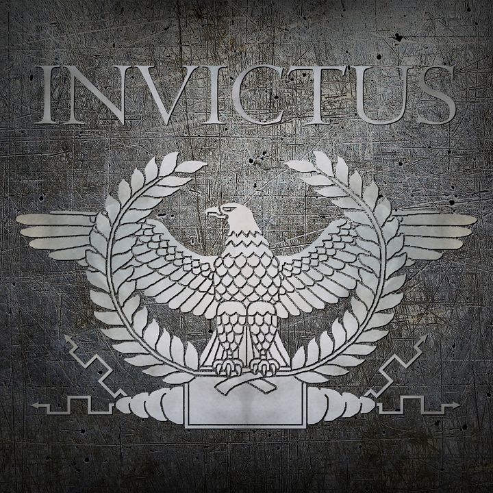 Invictus Silver Eagle on Iron - AtlanteanArts