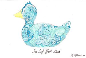 Sea Surf Bath Duck