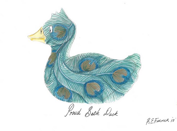 Proud Bath Duck - Ralphs Colours