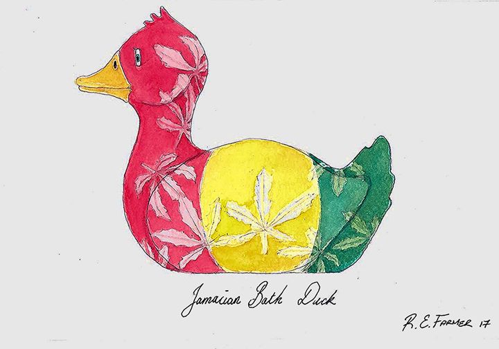 Jamaican Bath Duck - Ralphs Colours