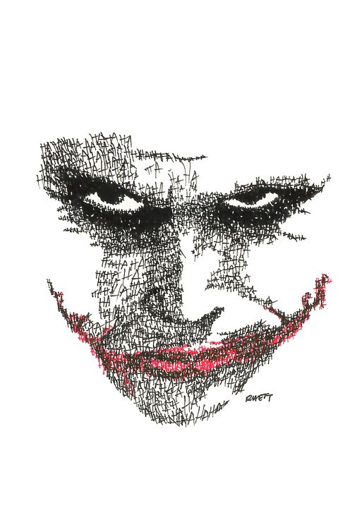The Joker - voidbeastart - Drawings & Illustration, People & Figures,  Animation, Anime, & Comics, Comics - ArtPal
