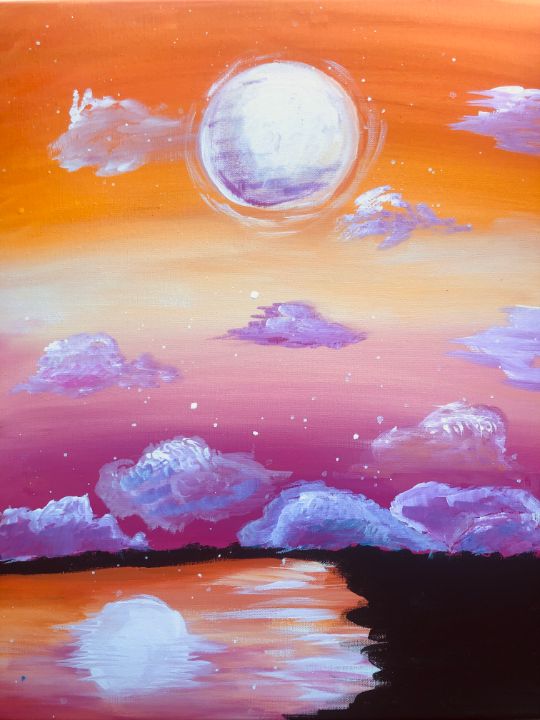 Orange Sunrise - Junicorn’s Gallery