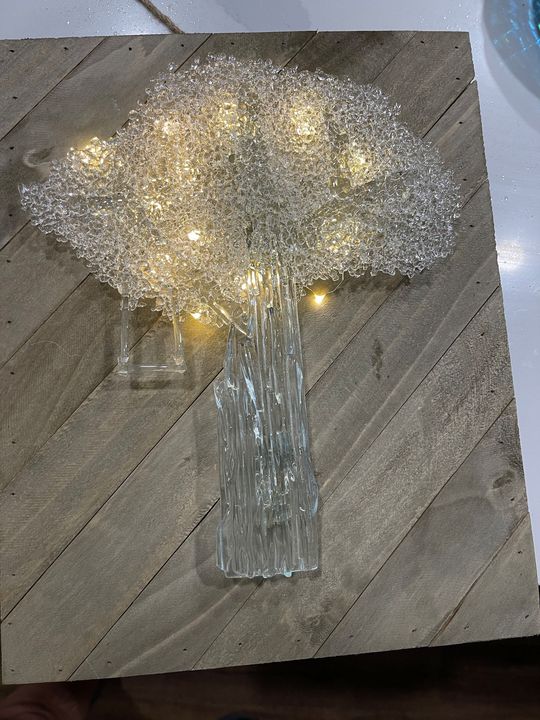 Crystal illumination - Fine Glass Fusing