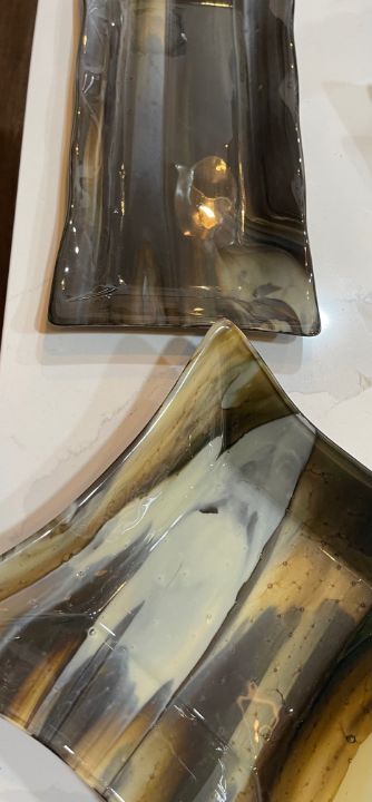 Usable beautiful platter - Fine Glass Fusing