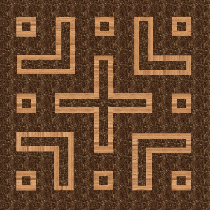 Block Art 8 - Mother Nature is Life - Digital Art & AI, Abstract