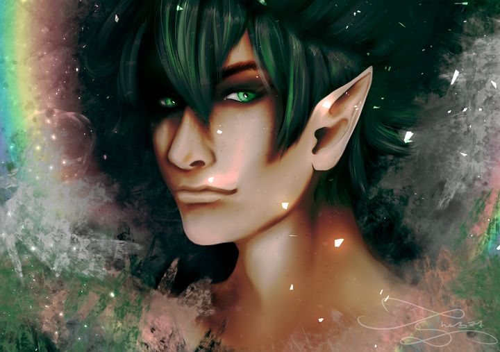 fae male - ShezArt - Digital Art, Fantasy & Mythology, Magical, Fairies ...