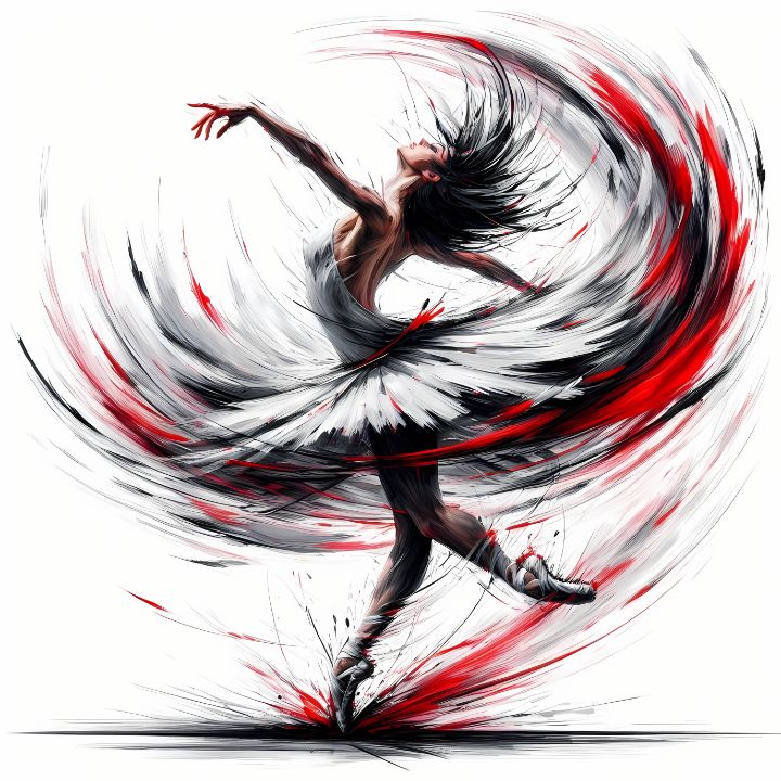 Movement of Dance One - DarkirStorm - Digital Art & AI, People